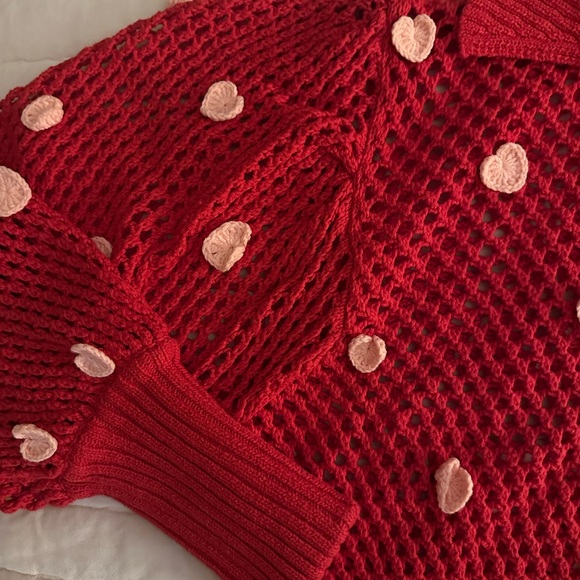 FARM Rio Heart sweater! ❤️❤️❤️ - Picture 3 of 5